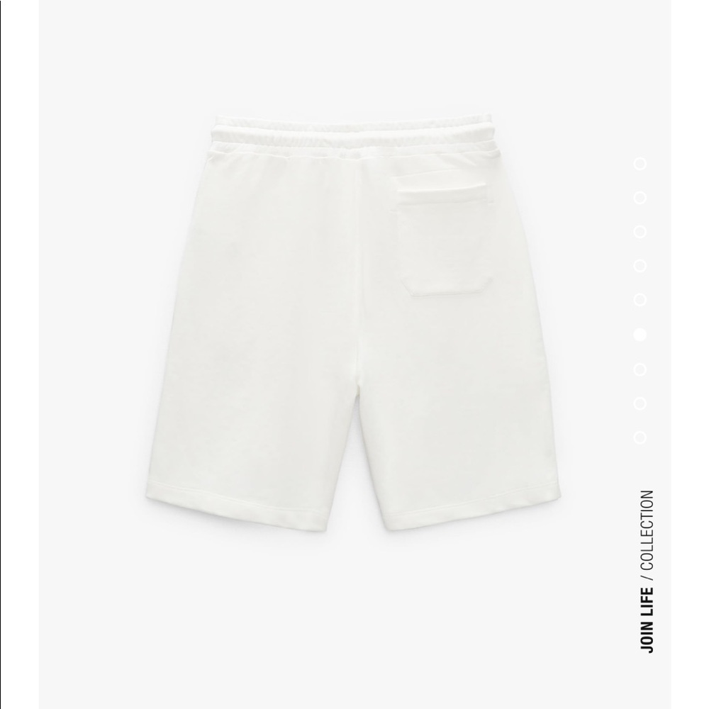 Nwt Zara Basic Jogging Shorts - image 6